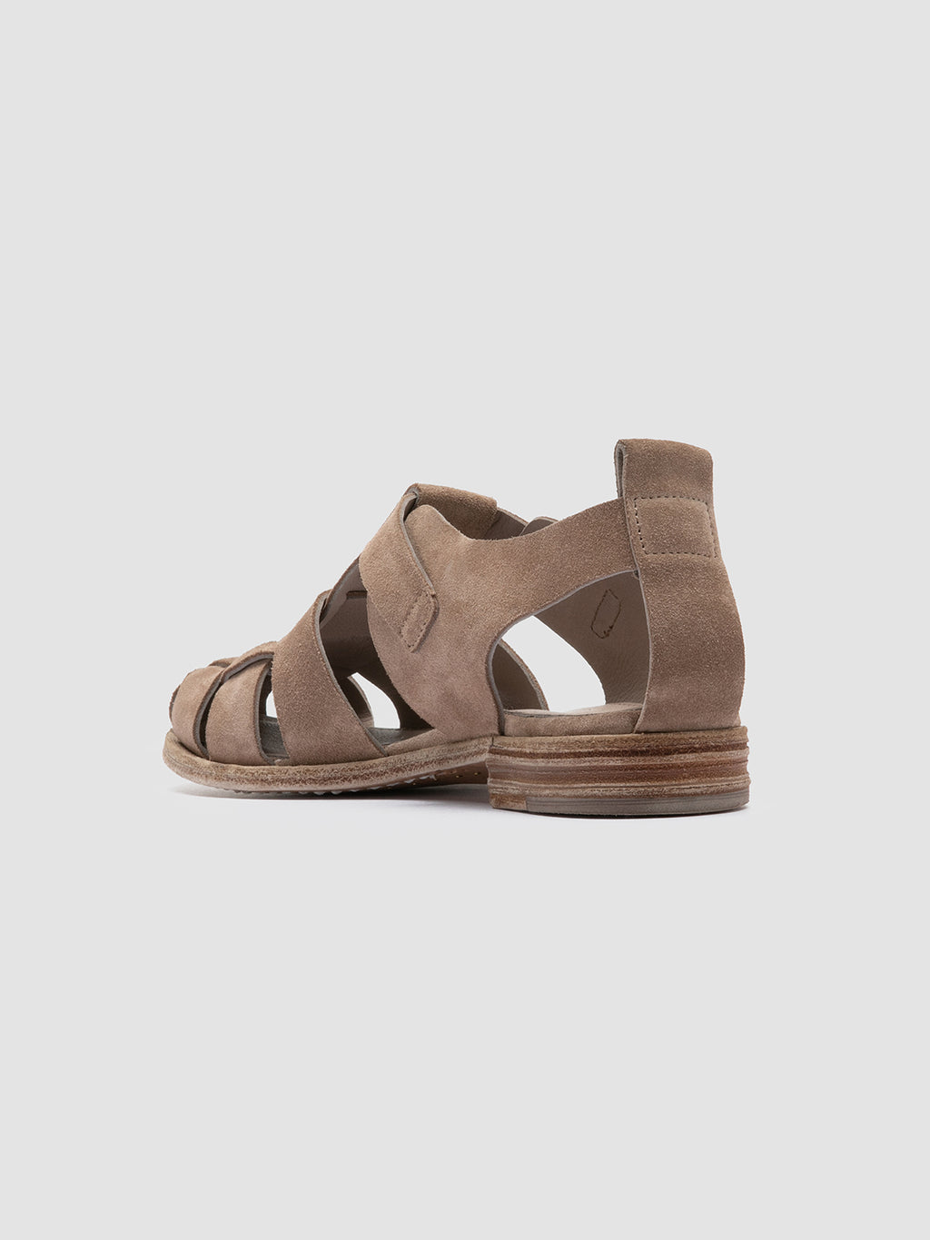 LEXIKON 536 - Taupe Suede Sandals Women Officine Creative - 4