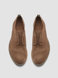 LEXIKON 501 - Brown Suede Derby Shoes