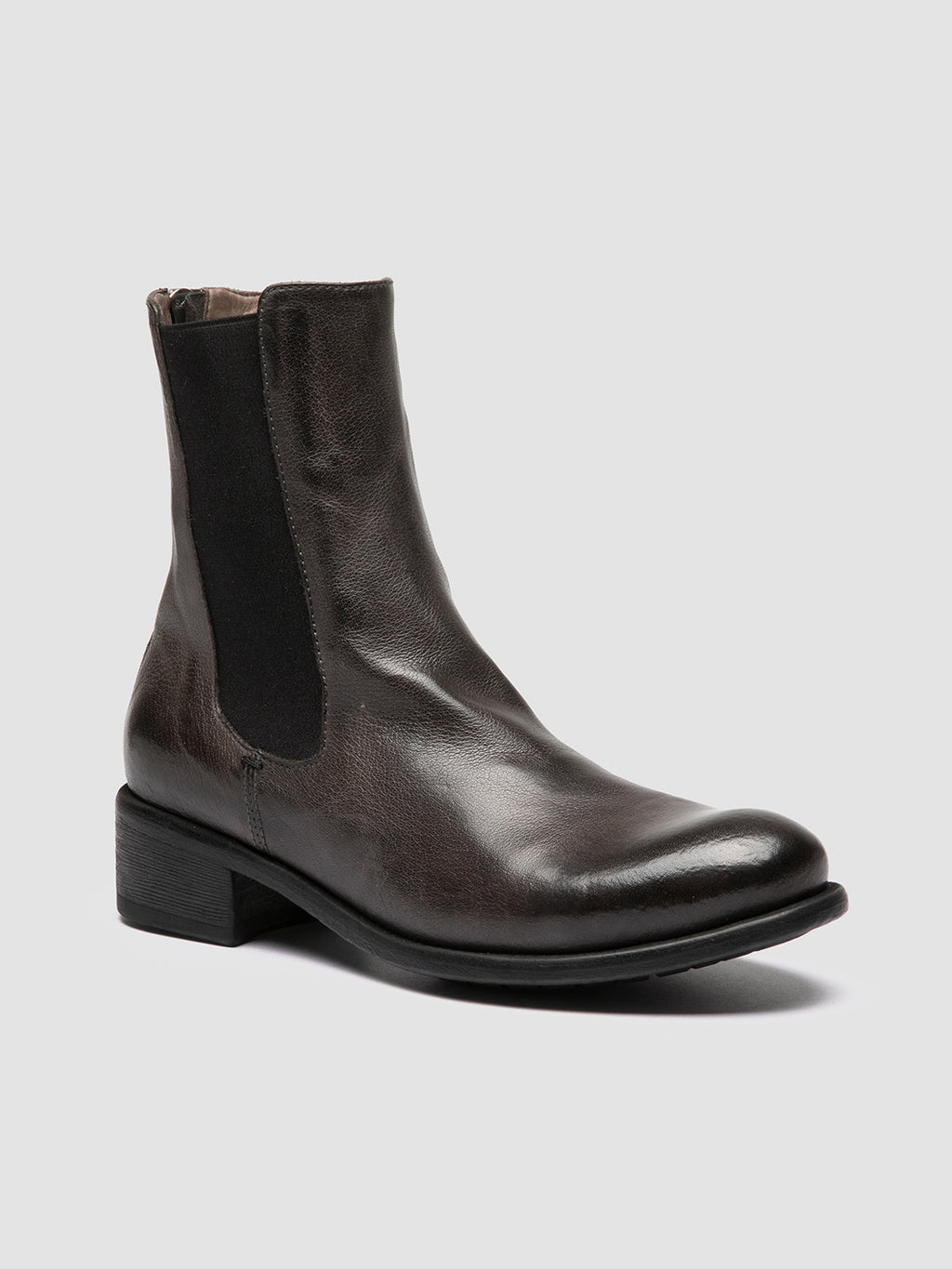 LIS 003 - Grey Leather Chelsea Boots Women Officine Creative - 3