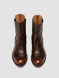 LISON 017 - Stivaletti Chelsea in Pelle Marrone