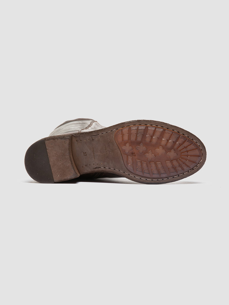 LISON 035 - Stivali in Pelle Stretch Marrone