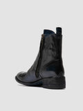 LISON 036 - Stivali con Zip in Pelle Nera