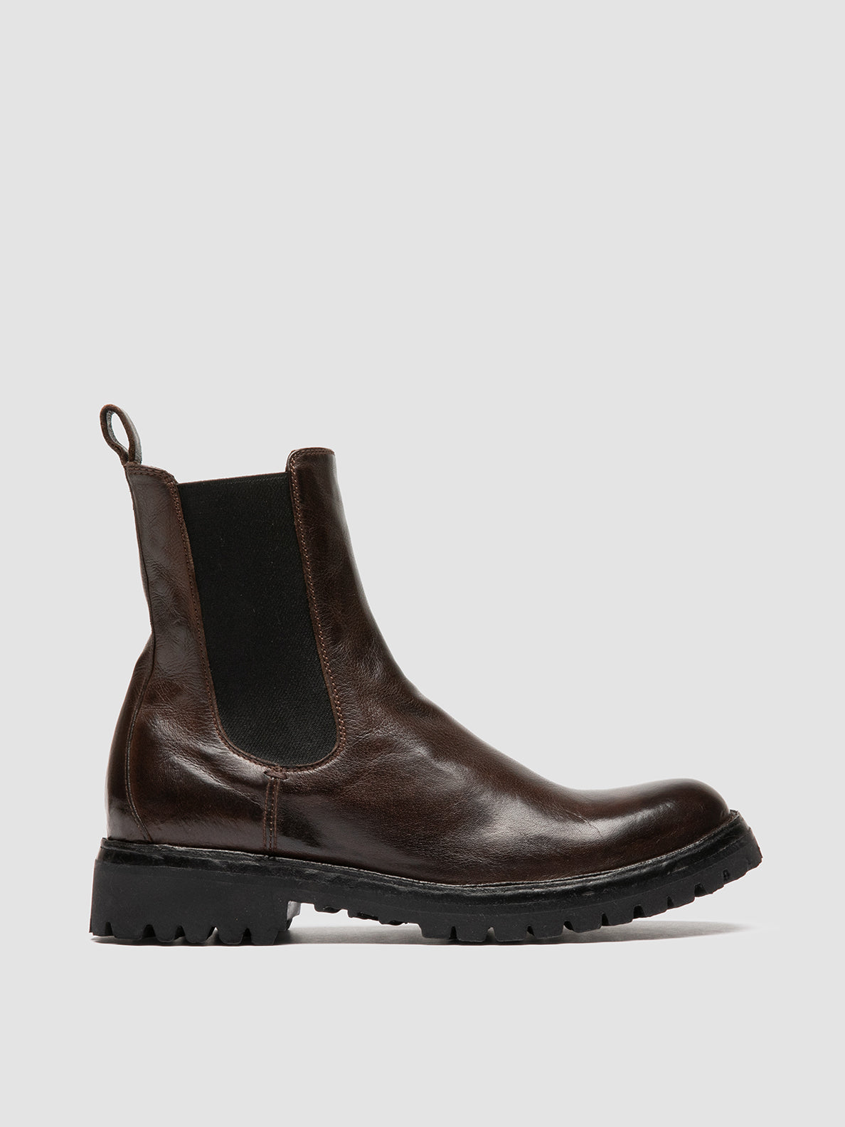 Officine Creative LORAINE 004 Stivaletti Chelsea in Pelle Marrone