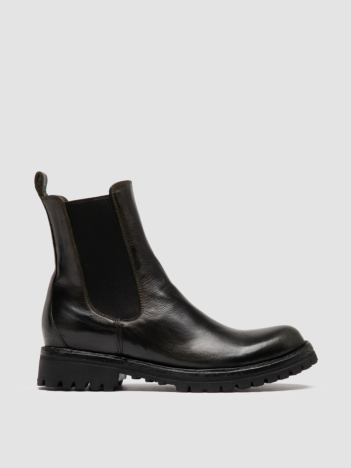 Officine Creative LORAINE 004 Stivaletti Chelsea in Pelle Nera