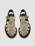 LYNDON - Taupe Suede Sandals