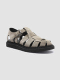 LYNDON - Taupe Suede Sandals
