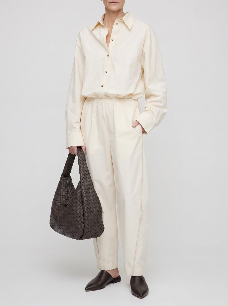 BOLINA 148 - Brown Leather Shoulder Bag-hover