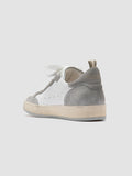 MAGIC 101 - Sneaker Basse in Camoscio e Pelle Bianca