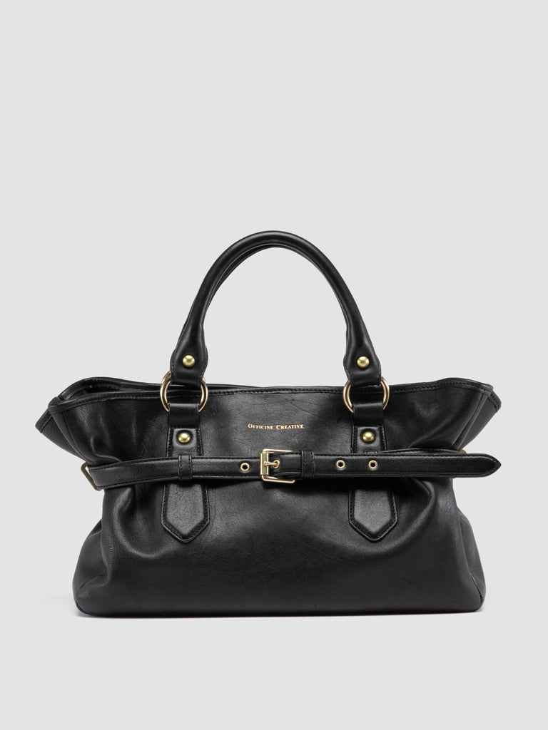 MEG 002 - Borsa a Mano in Pelle Nera