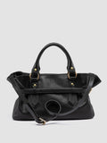 MEG 002 - Borsa a Mano in Pelle Nera - thumb image 4,side view