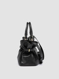 MEG 002 - Borsa a Mano in Pelle Nera - thumb image 5,side view