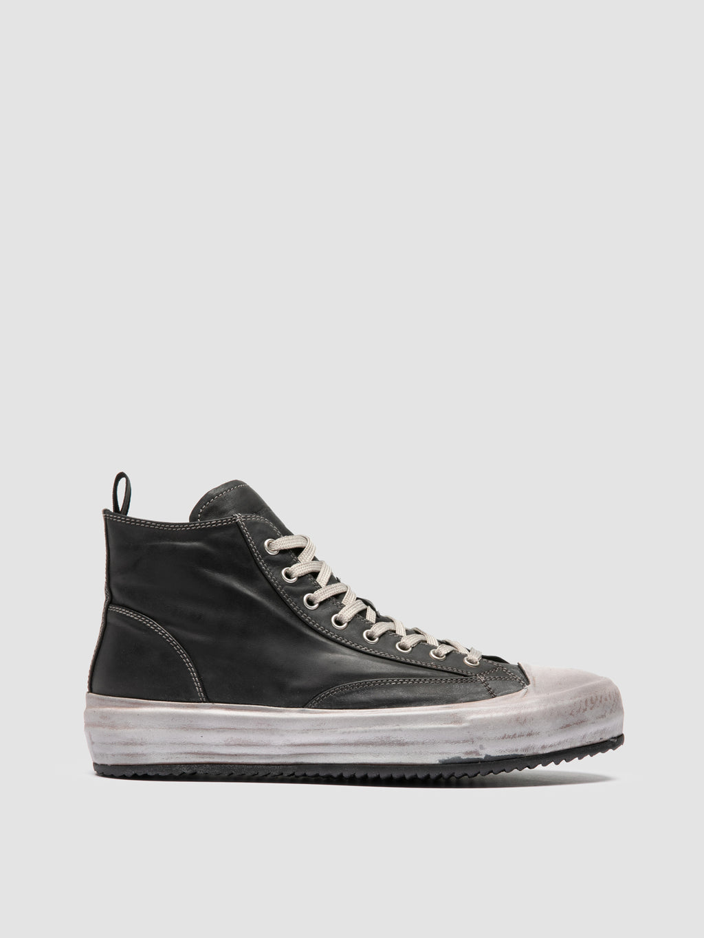 MES DD 002 - Sneaker Alte in Pelle Nera