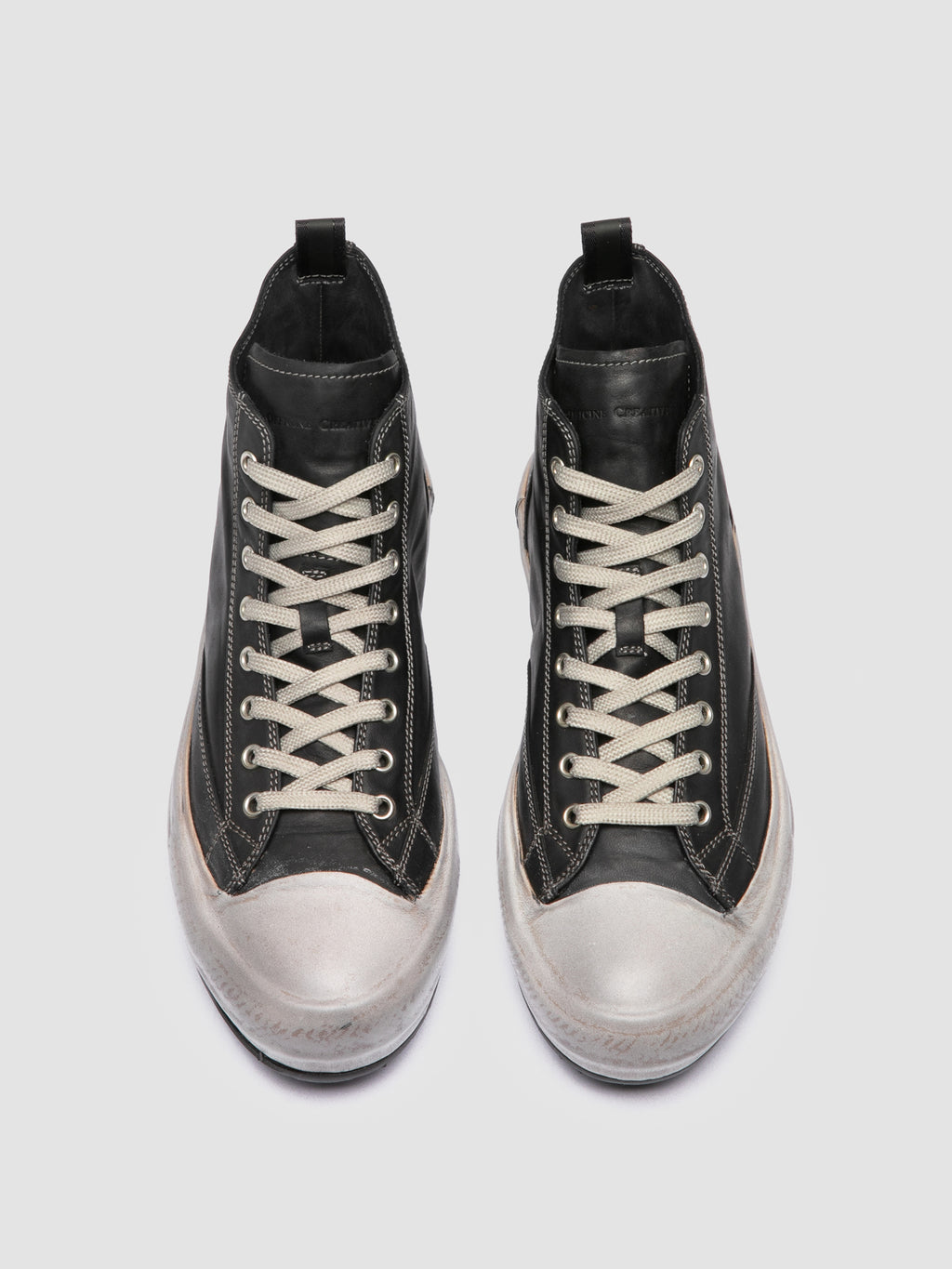 MES DD 002 - Sneaker Alte in Pelle Nera