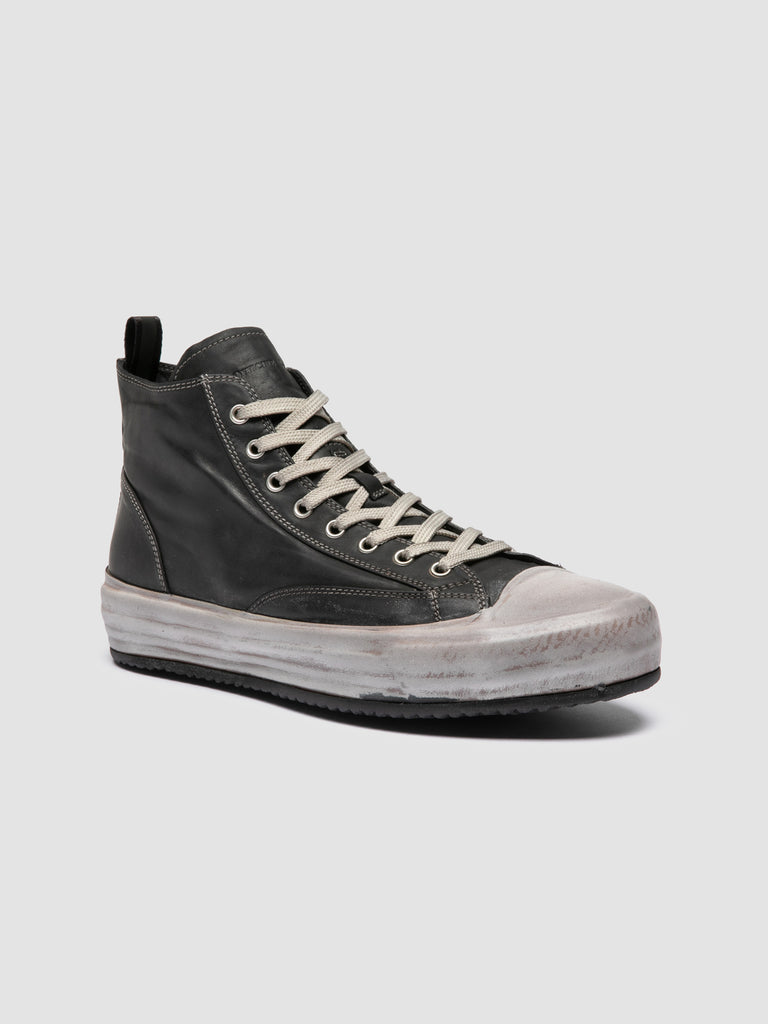 MES DD 002 - Sneaker Alte in Pelle Nera