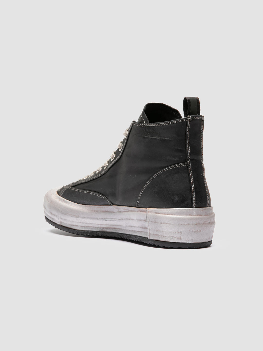 MES DD 002 - Sneaker Alte in Pelle Nera