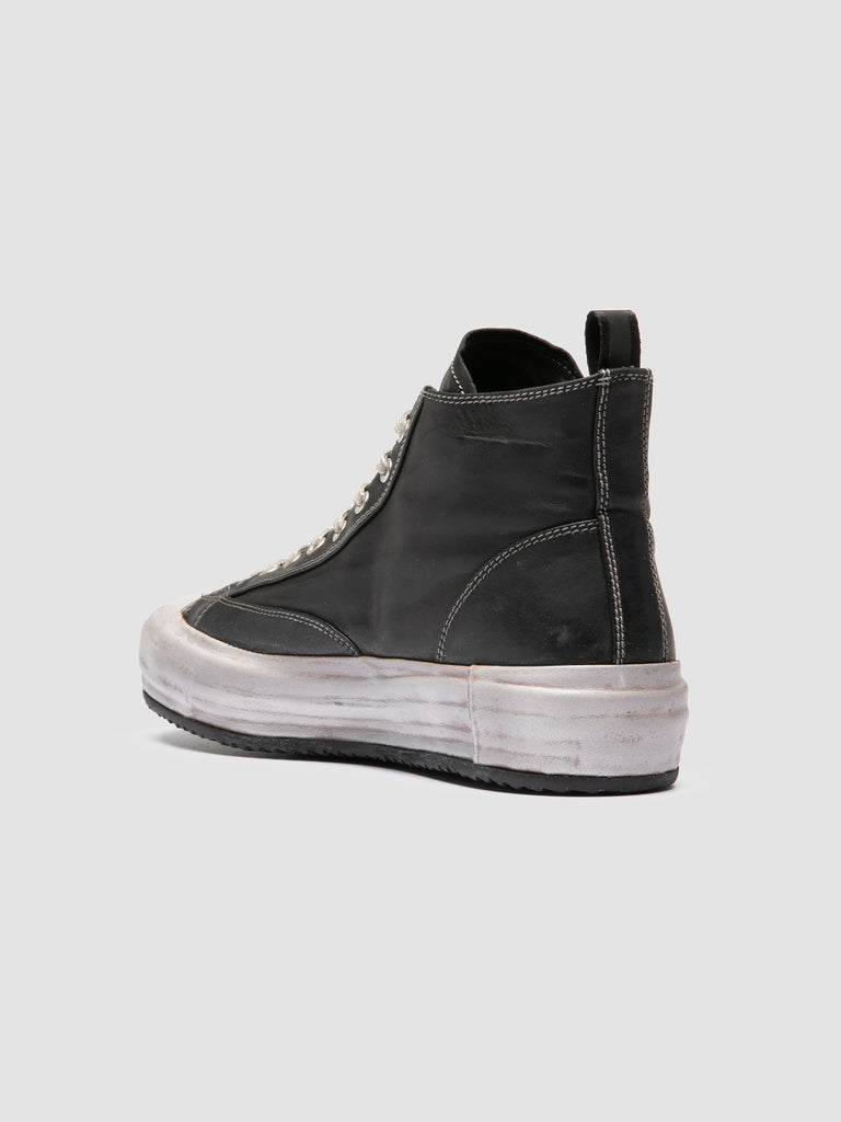 MES DD 002 - Sneaker Alte in Pelle Nera