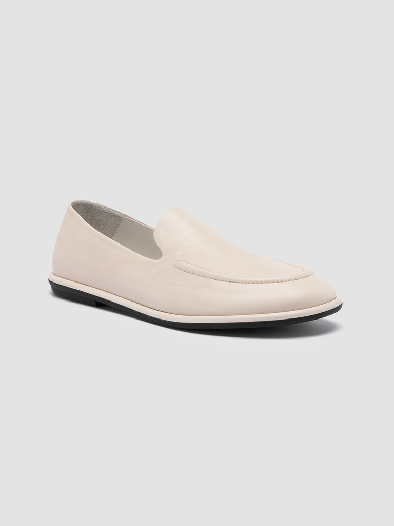 MIENNE 101 - White Leather Loafers Women Officine Creative - 3