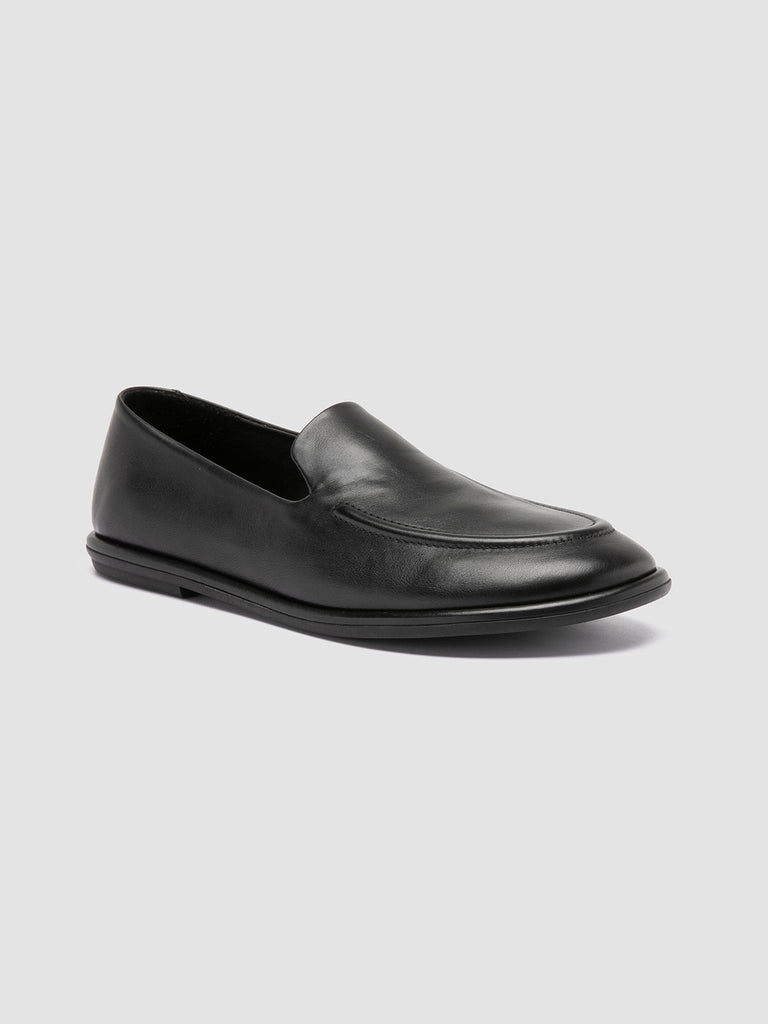 MIENNE 101 - Black Leather Loafers Women Officine Creative - 3