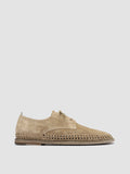 MILES 001 - Brown Suede Derby Shoes