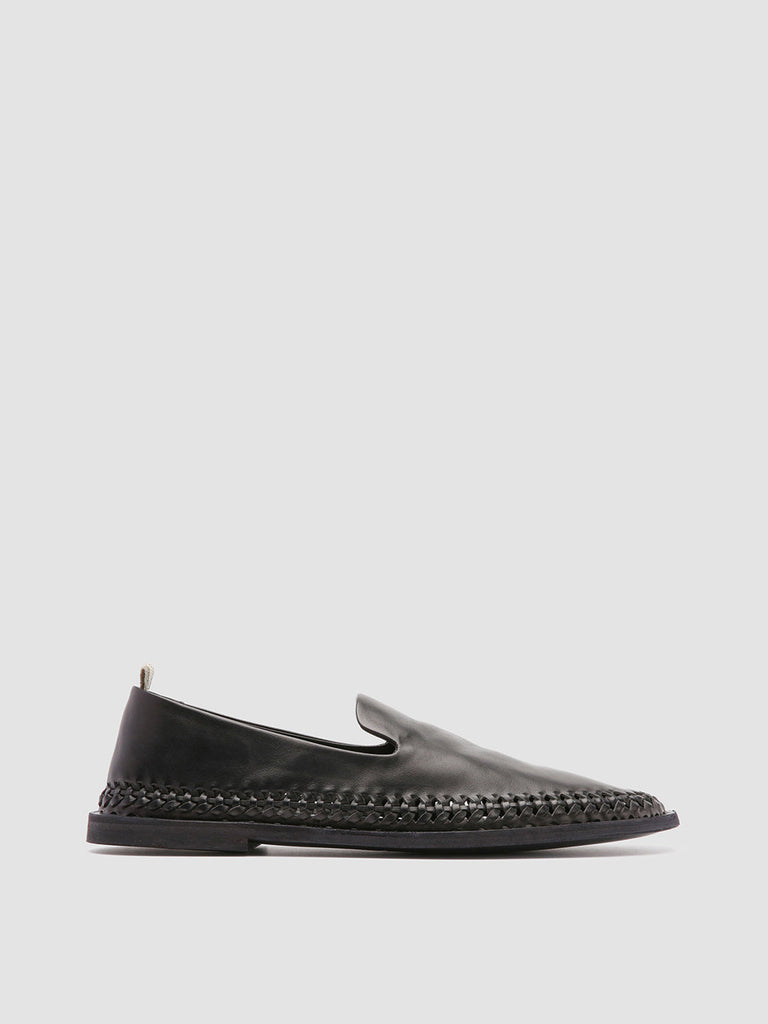 MILES 002 - Black Leather Loafers