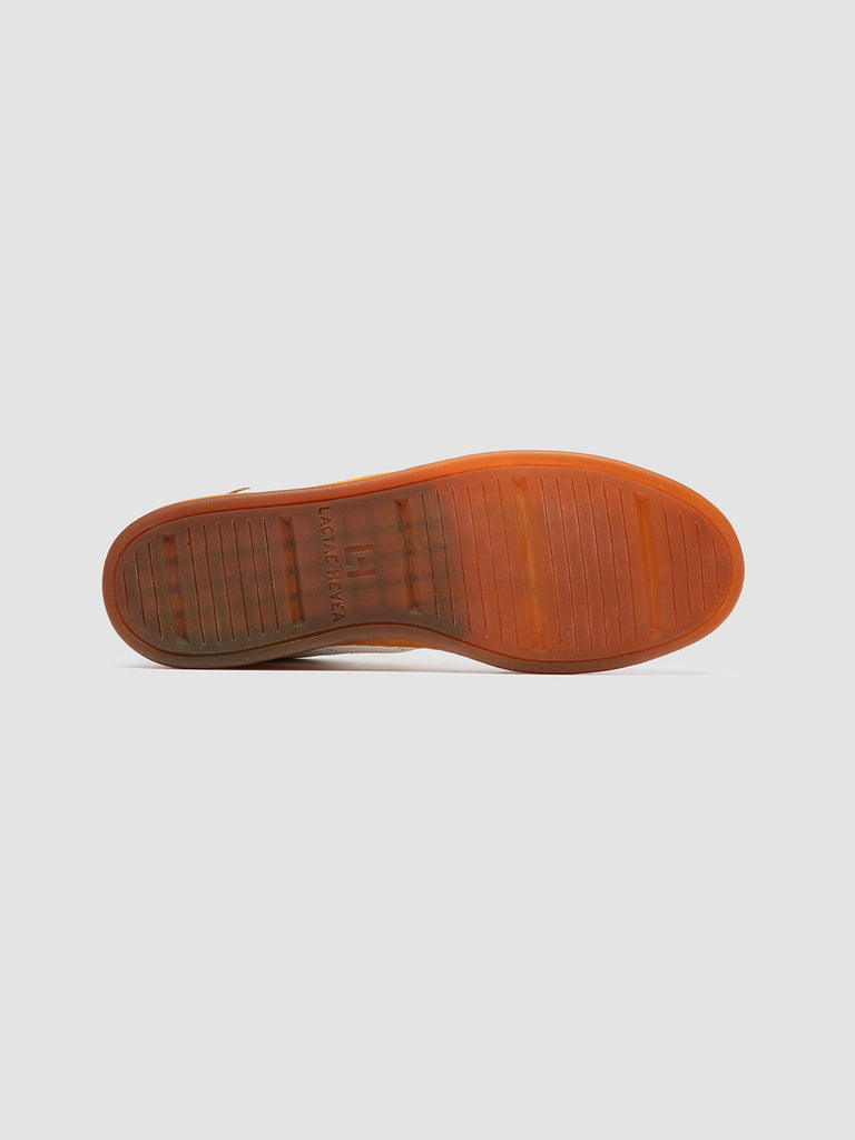 MILITIA 001 - Sneaker Basse in Pelle Bianca