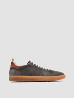 MILITIA 002 - Grey Suede and Leather Sneakers Officine Creative - 1