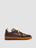 MILITIA 102 - Sneaker Basse in Camoscio e Pelle Marrone