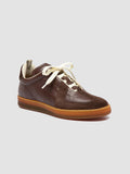 MILITIA 102 - Sneaker Basse in Camoscio e Pelle Marrone