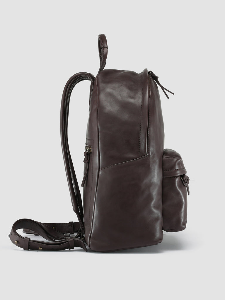 MINI PACK - Brown Nappa Leather Backpack  Officine Creative - 3