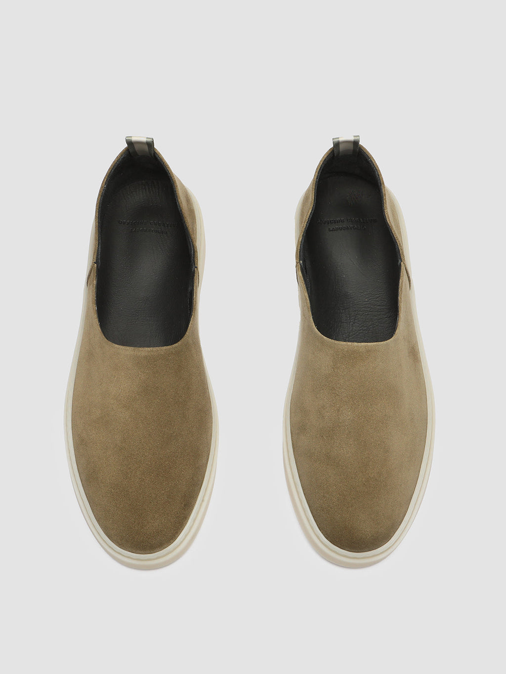 MUSKRAT 001 - Taupe Suede Sneakers