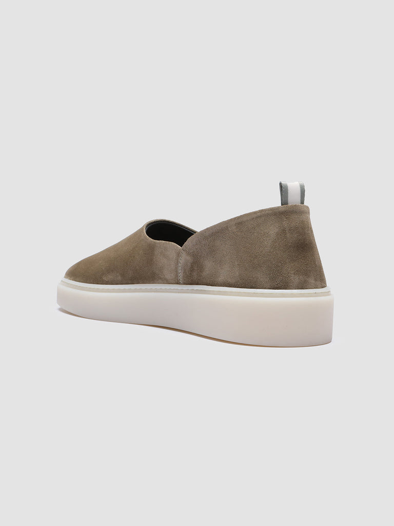 MUSKRAT 001 - Taupe Suede Sneakers