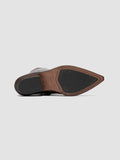 NOELIE DD 102 - Brown Leather Zip Boots - thumb image 5,side view
