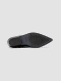 NOELIE DD 109 - Stivali con Zip in Pelle Nera