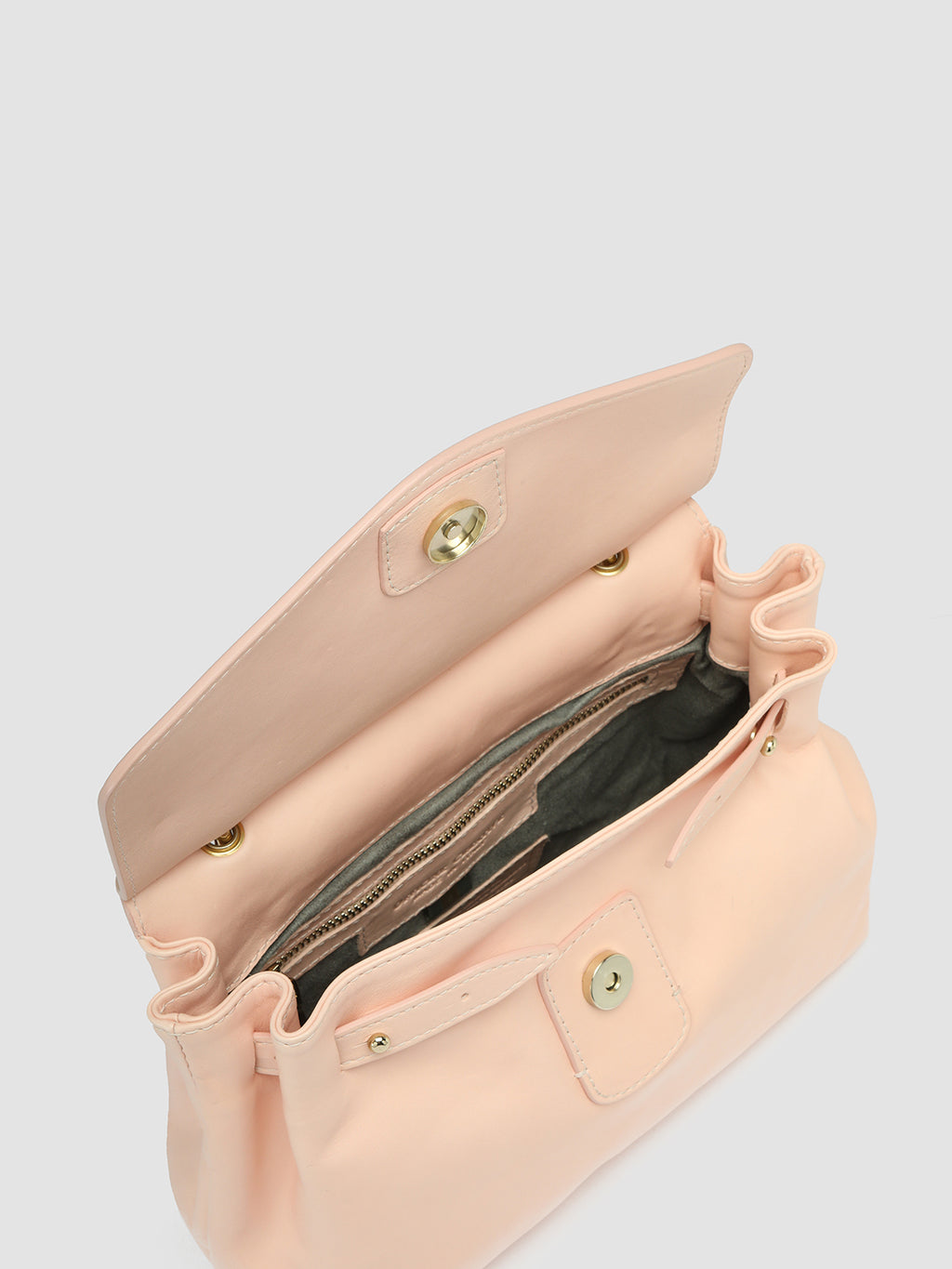 NOLITA WOVEN 201 - Borsa a Mano in Nappa Rosa