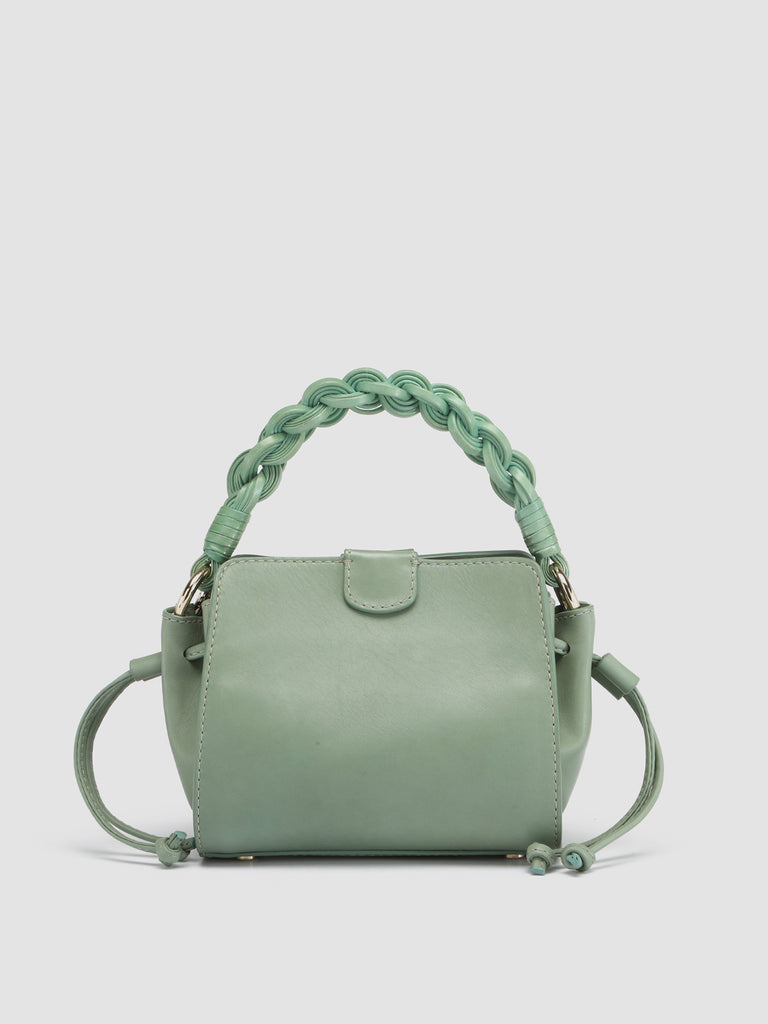 NOLITA WOVEN 219 - Borsa con Manico in Pelle Verde