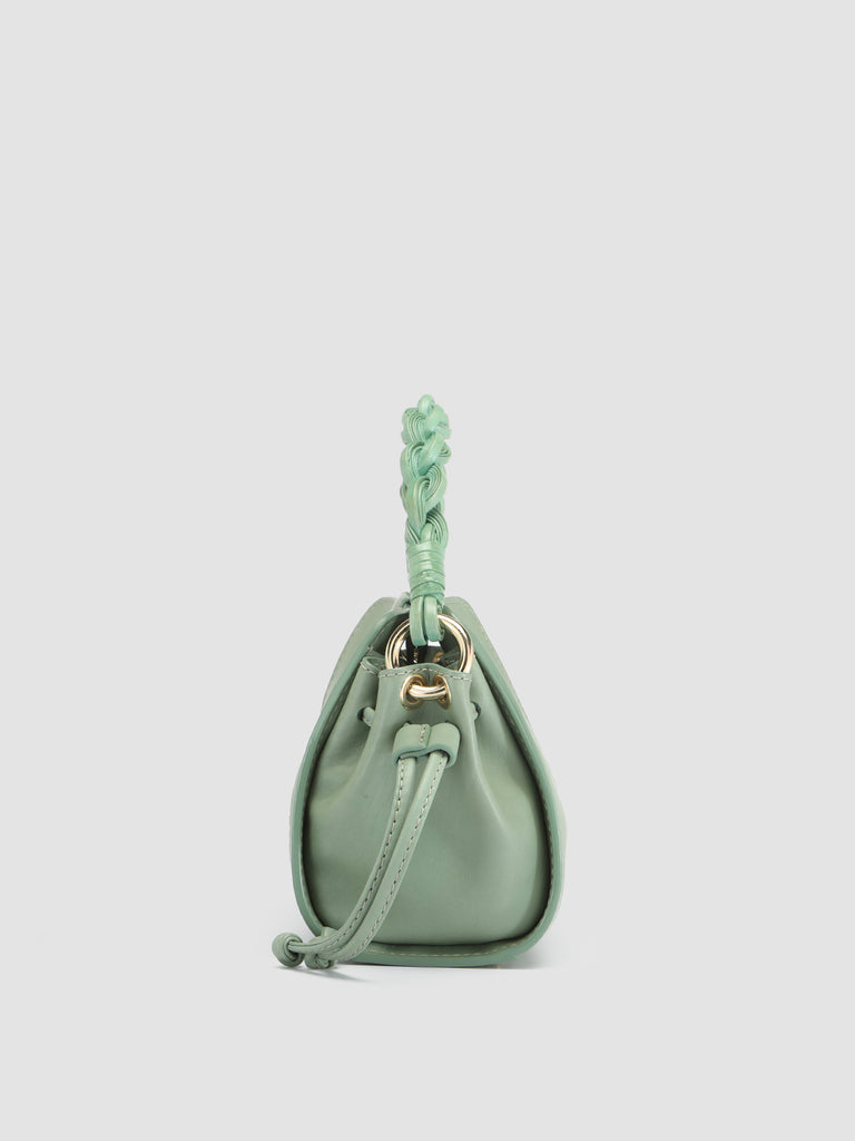 NOLITA WOVEN 219 - Borsa con Manico in Pelle Verde
