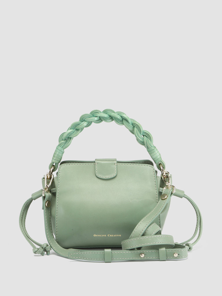 NOLITA WOVEN 219 - Borsa con Manico in Pelle Verde