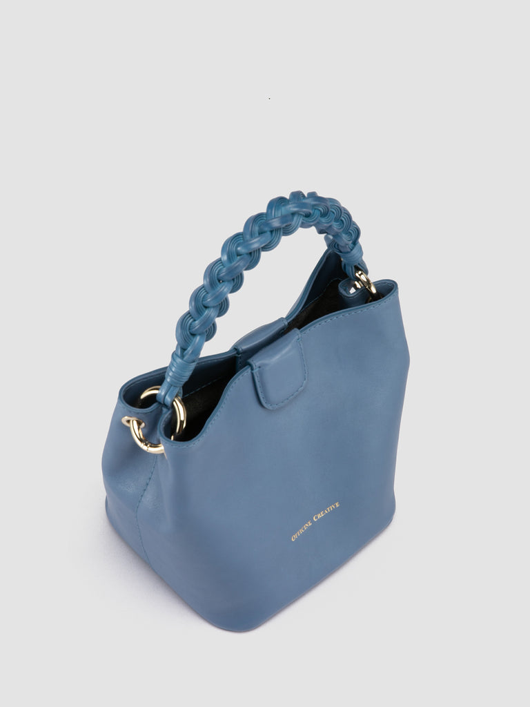 NOLITA WOVEN 227 - Blue Leather Crossbody Bag Women Officine Creative - 2