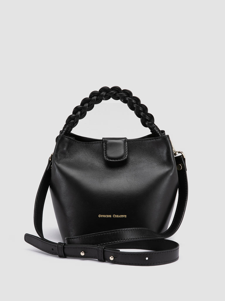 NOLITA WOVEN 227 - Black Leather Handle Bag Officine Creative - 4