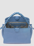 NOLITA WOVEN 231 - Borsa con Manico in Pelle Blu