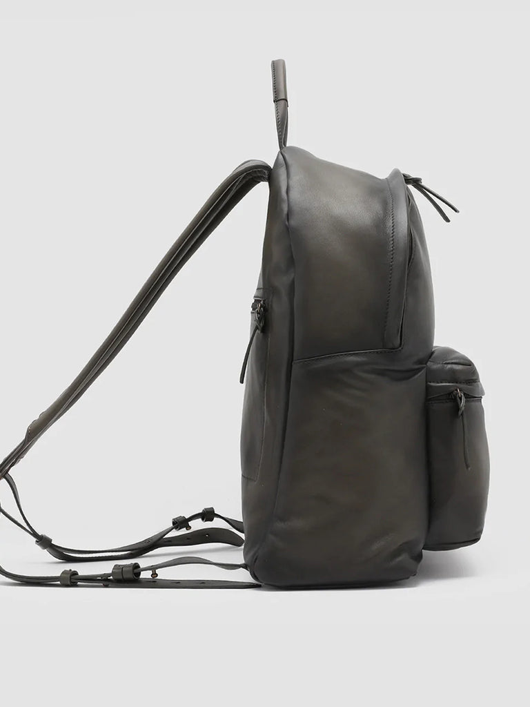 OC PACK - Green Leather backpack  Officine Creative - 3