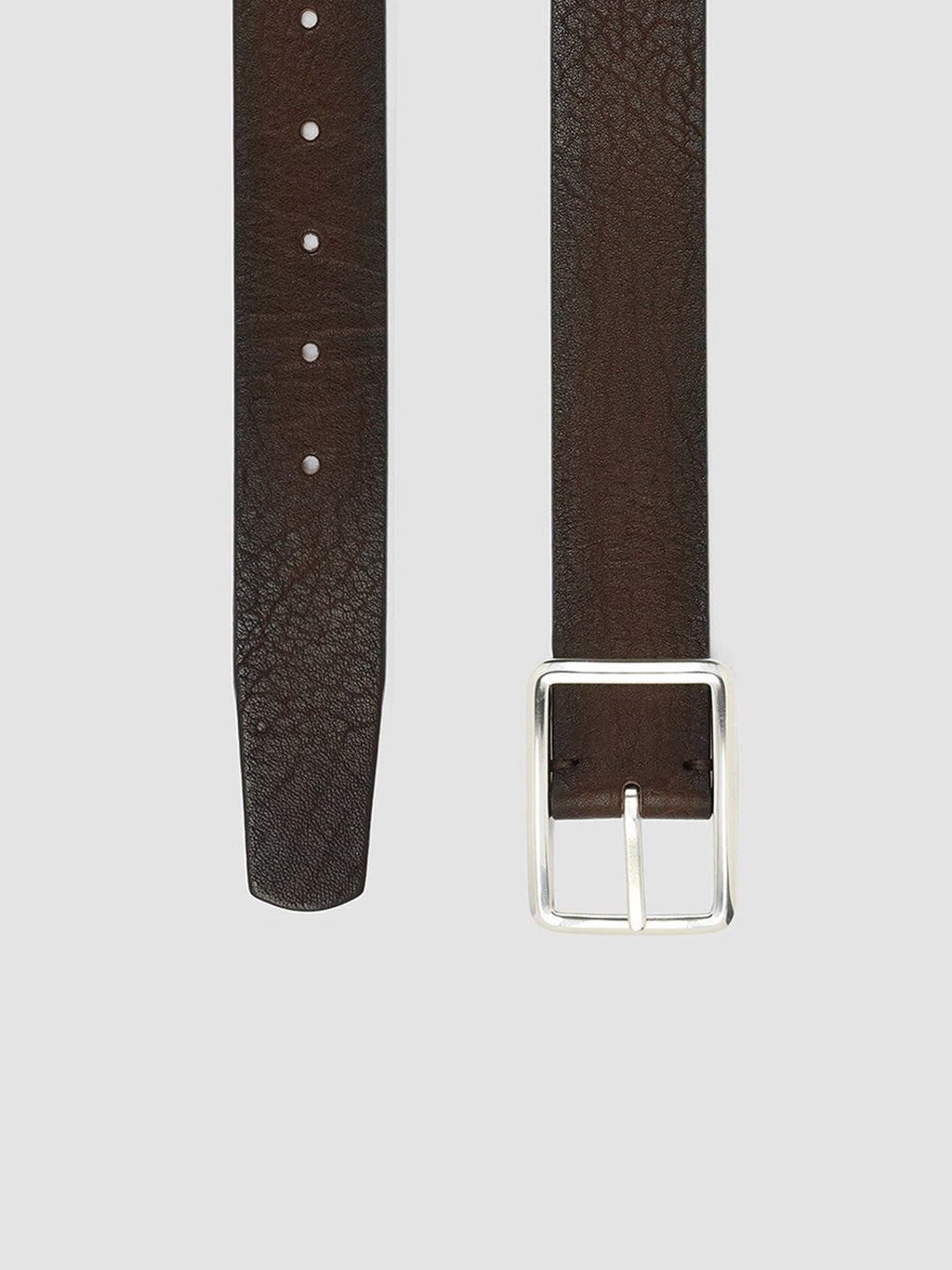 OC STRIP 10 - Cintura in Pelle Marrone