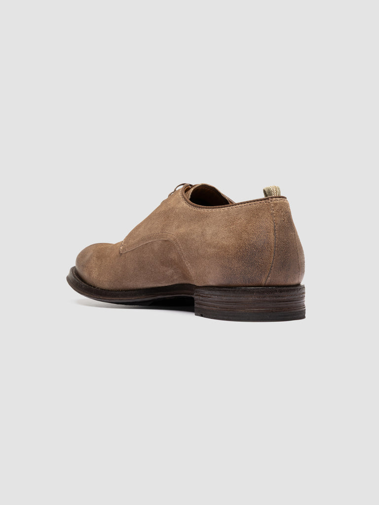ANATOMIA 012 - Scarpe Derby in Pelle Scamosciata Marrone