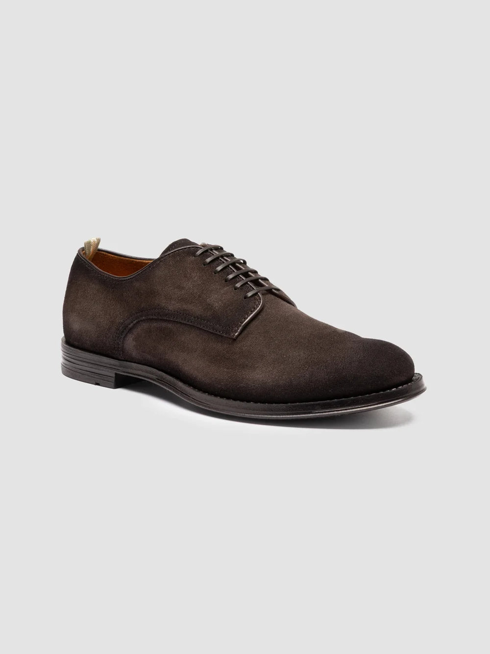 ANATOMIA 012 - Brown Suede Derby Shoes - image 3,side view
