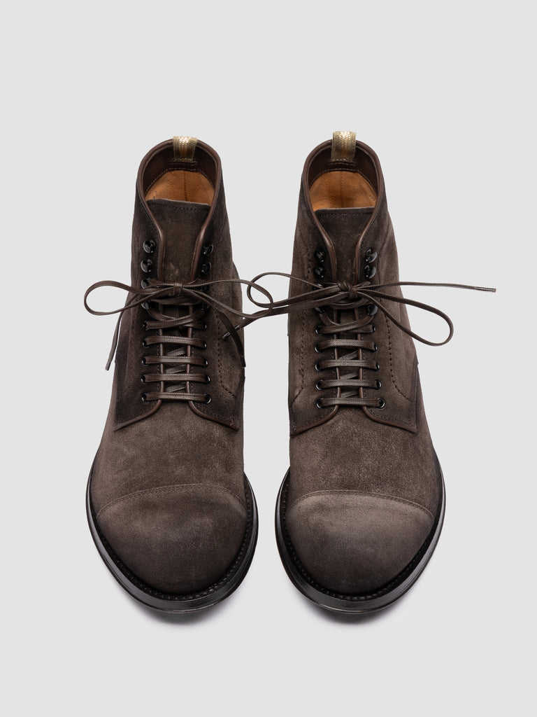 ANATOMIA 016 - Brown Suede Ankle Boots