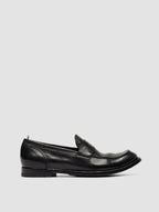 ANATOMIA 071 - Black Leather Penny Loafers