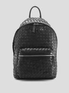 ARMOR 04 - Black Woven Leather Backpack Officine Creative - 1