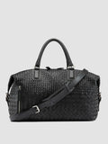 ARMOR 019 - Borsa da Viaggio in Pelle Nera - thumb image 1,side view