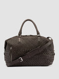 ARMOR 019 - Borsa da Viaggio in Pelle Marrone - thumb image 1,side view