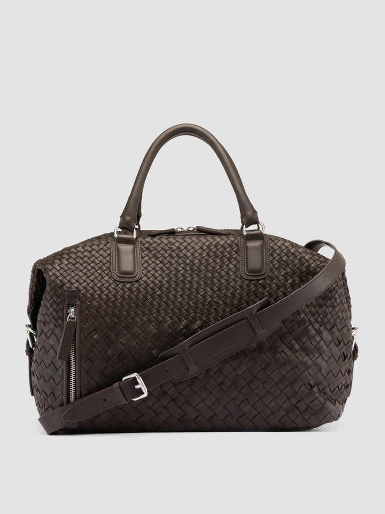 ARMOR 019 - Brown Leather Travel Bag